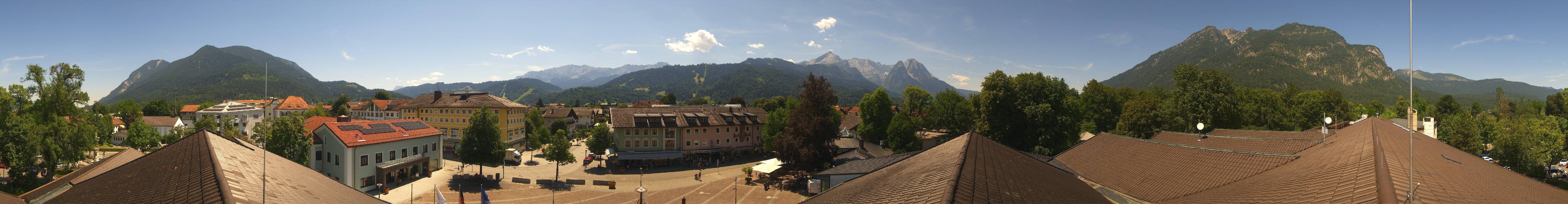 Archived image Webcam Upper Bavaria: Garmisch-Partenkirchen