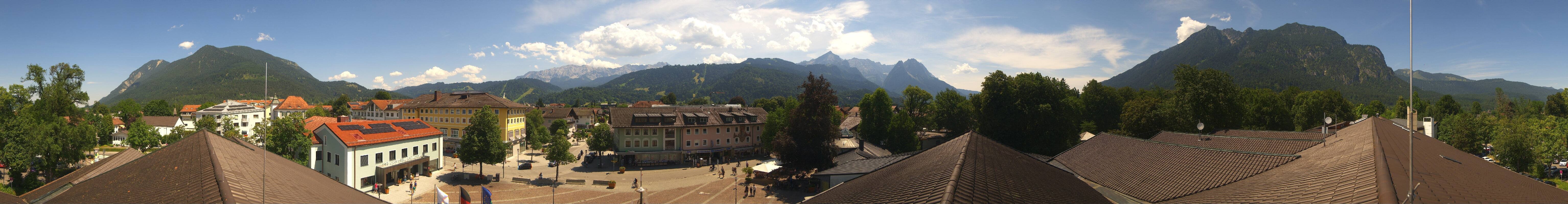 Archived image Webcam Upper Bavaria: Garmisch-Partenkirchen