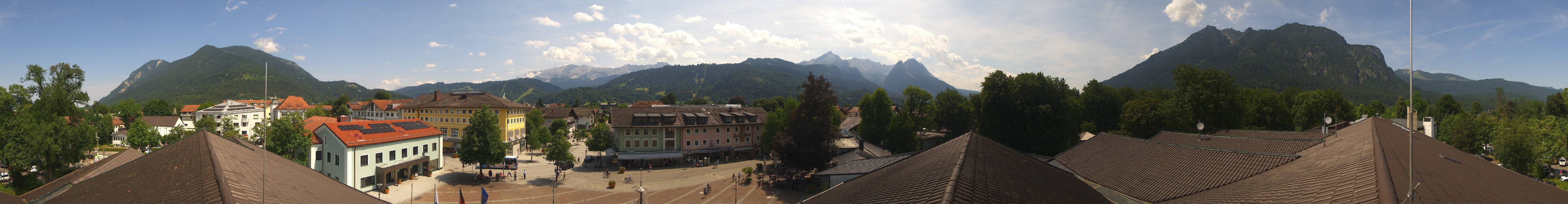 Archived image Webcam Upper Bavaria: Garmisch-Partenkirchen