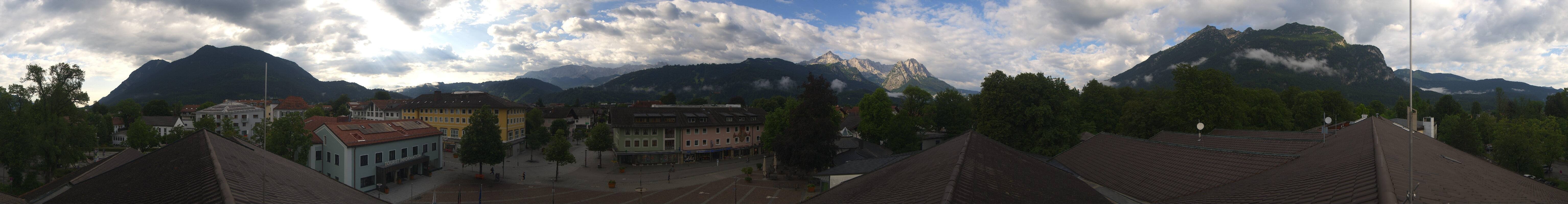 Archived image Webcam Upper Bavaria: Garmisch-Partenkirchen