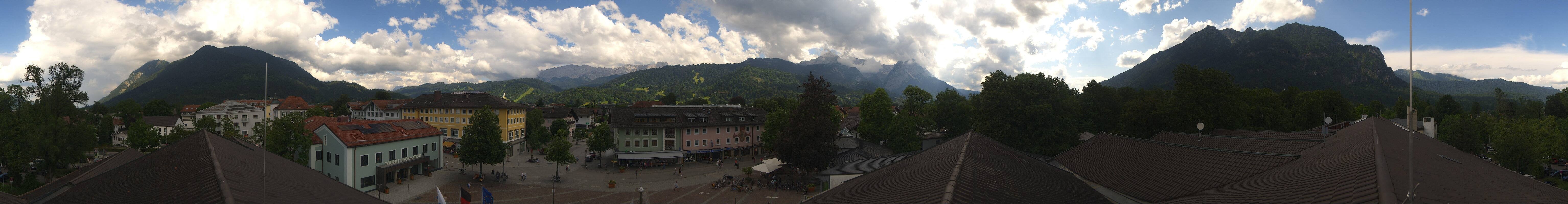 Archived image Webcam Upper Bavaria: Garmisch-Partenkirchen