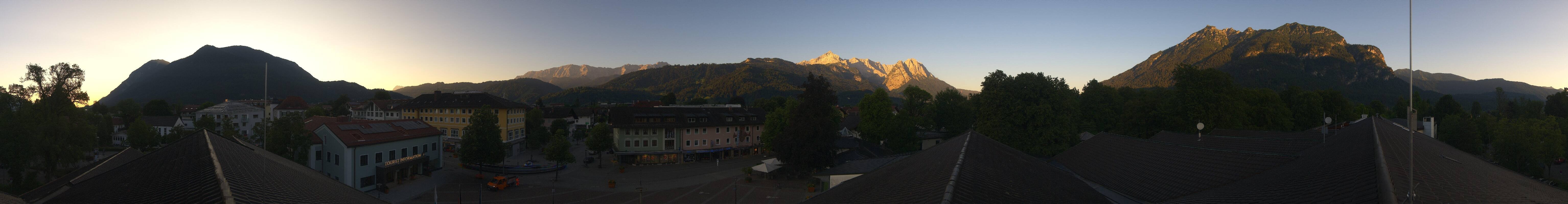 Archived image Webcam Upper Bavaria: Garmisch-Partenkirchen