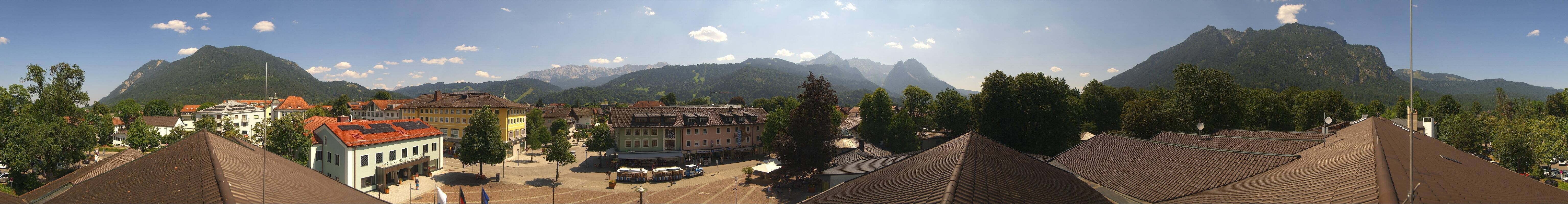 Archived image Webcam Upper Bavaria: Garmisch-Partenkirchen