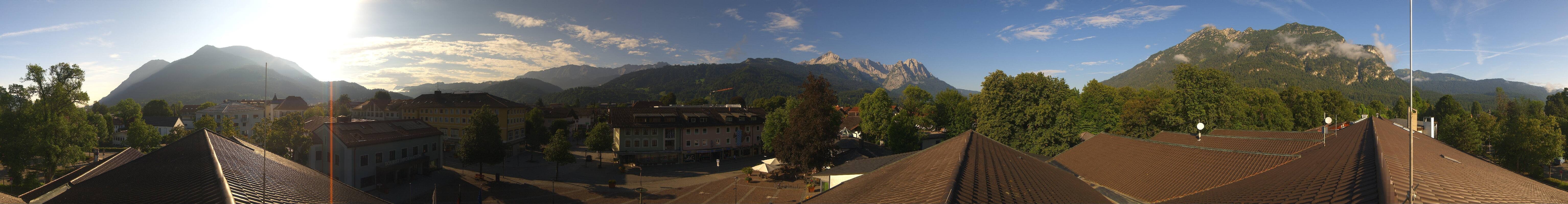 Archived image Webcam Upper Bavaria: Garmisch-Partenkirchen