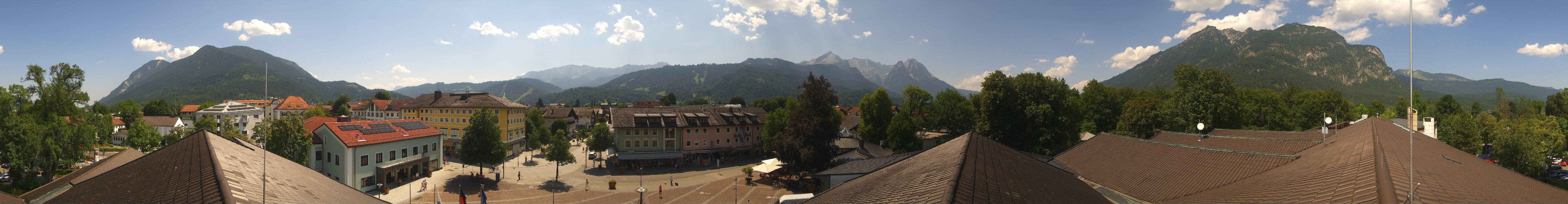 Archived image Webcam Upper Bavaria: Garmisch-Partenkirchen