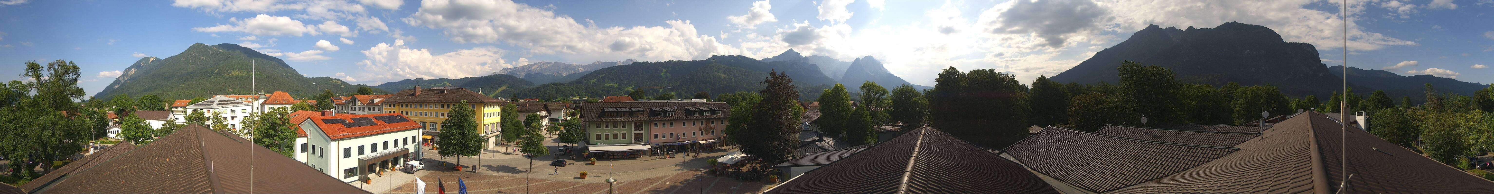Archived image Webcam Upper Bavaria: Garmisch-Partenkirchen