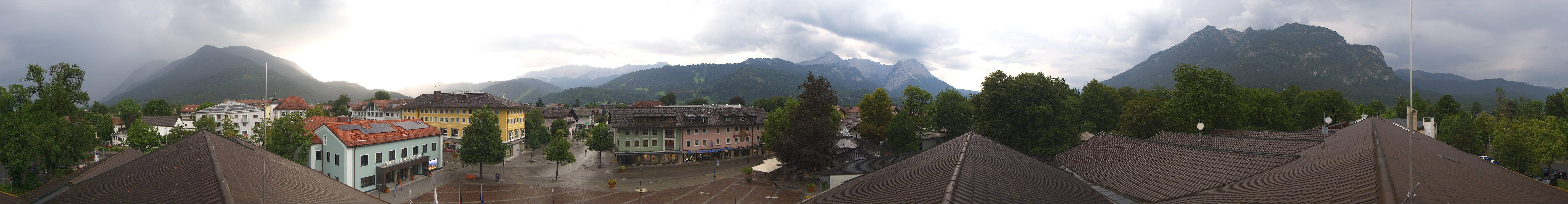 Archived image Webcam Upper Bavaria: Garmisch-Partenkirchen