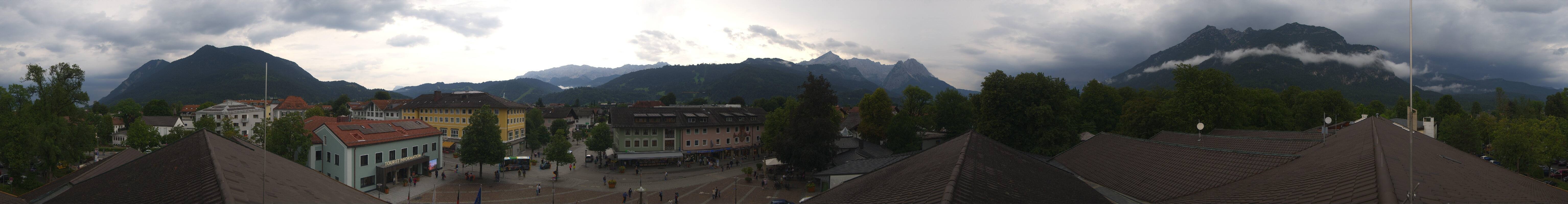 Archived image Webcam Upper Bavaria: Garmisch-Partenkirchen