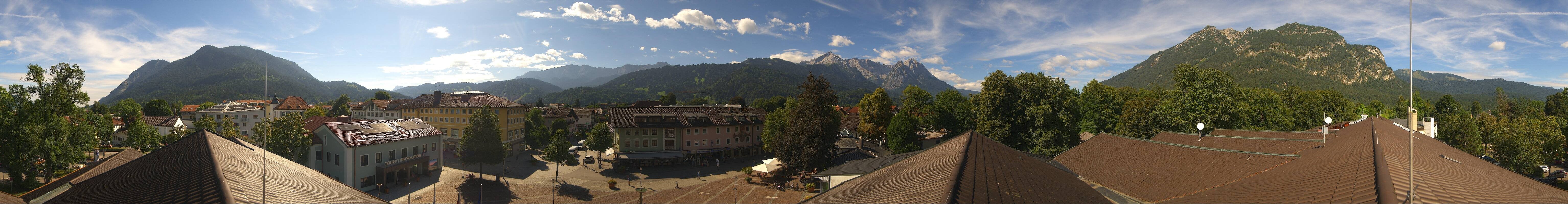 Archived image Webcam Upper Bavaria: Garmisch-Partenkirchen