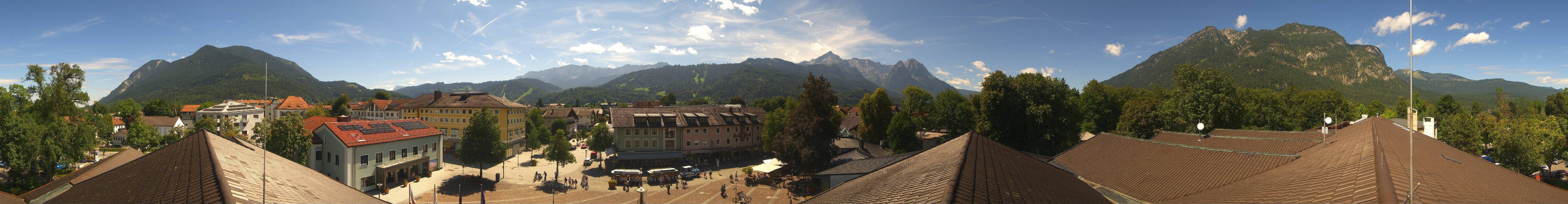 Archived image Webcam Upper Bavaria: Garmisch-Partenkirchen