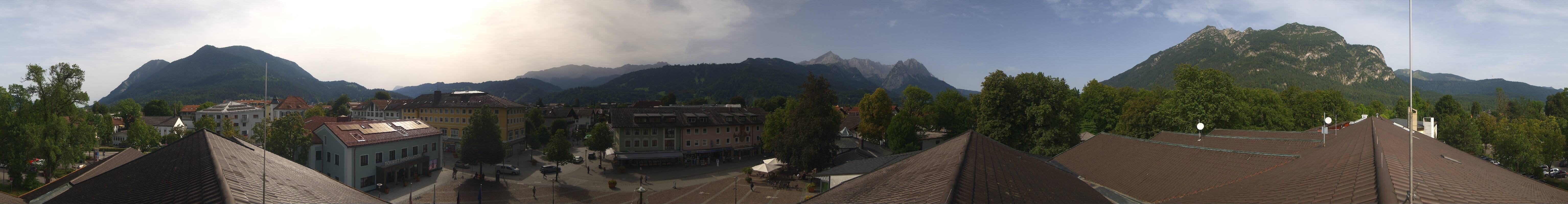 Archived image Webcam Upper Bavaria: Garmisch-Partenkirchen