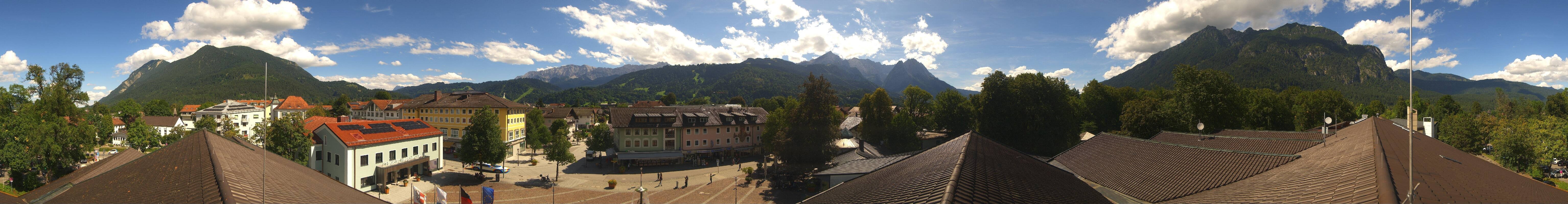 Archived image Webcam Upper Bavaria: Garmisch-Partenkirchen