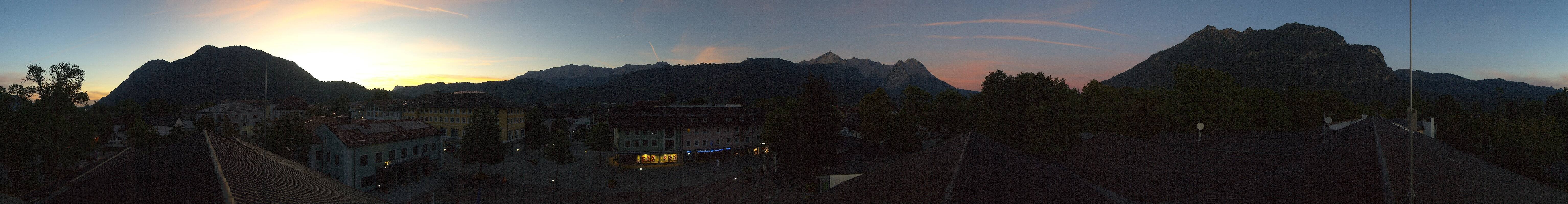 Archived image Webcam Upper Bavaria: Garmisch-Partenkirchen