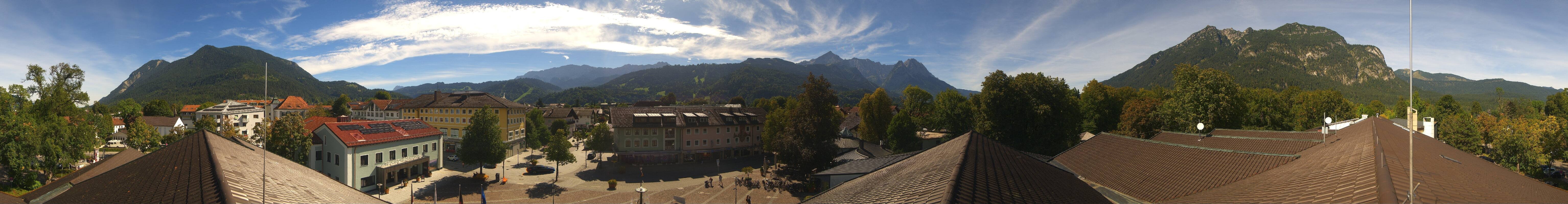 Archived image Webcam Upper Bavaria: Garmisch-Partenkirchen