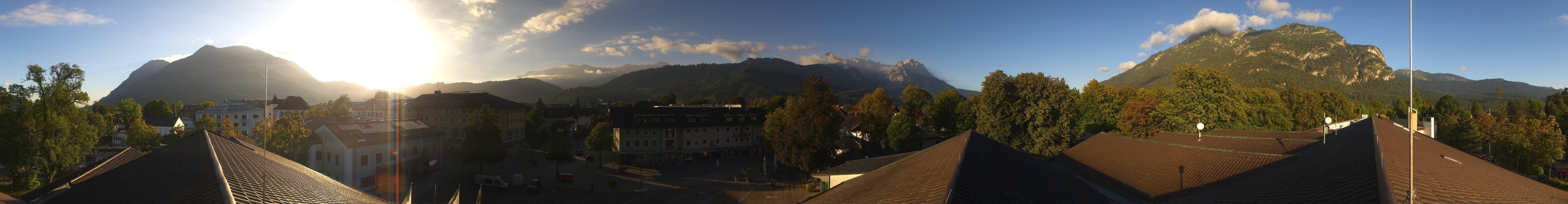 Archived image Webcam Upper Bavaria: Garmisch-Partenkirchen