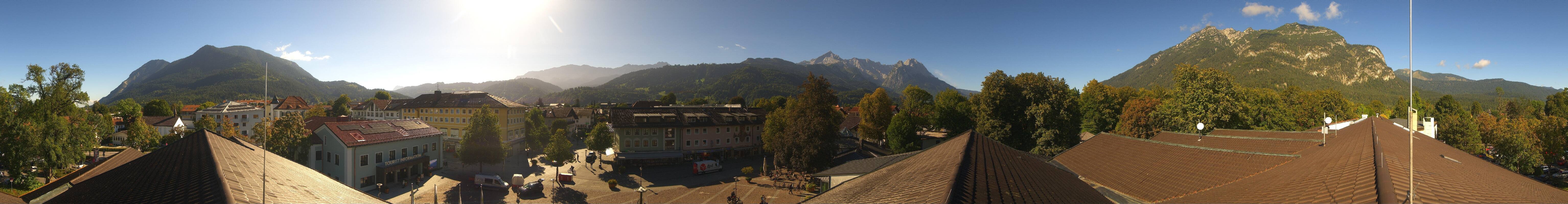 Archived image Webcam Upper Bavaria: Garmisch-Partenkirchen
