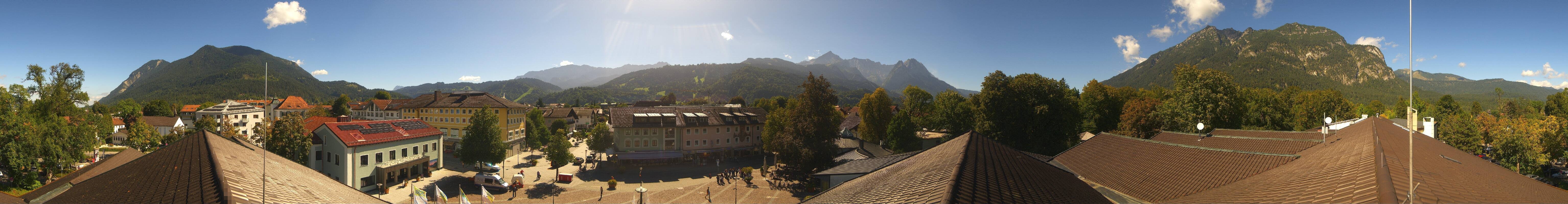 Archived image Webcam Upper Bavaria: Garmisch-Partenkirchen