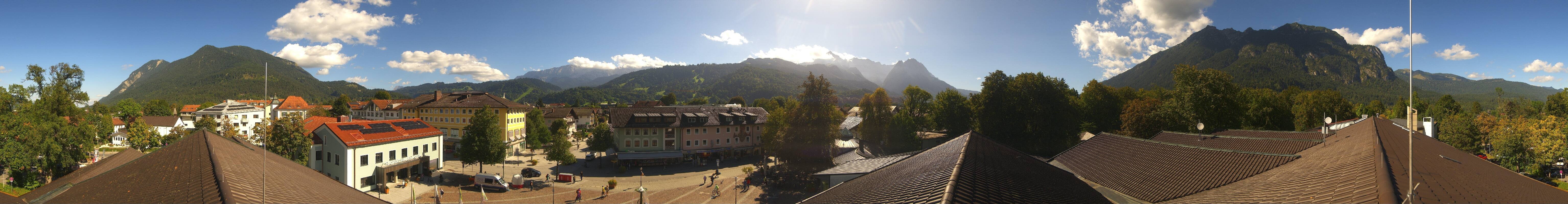 Archived image Webcam Upper Bavaria: Garmisch-Partenkirchen