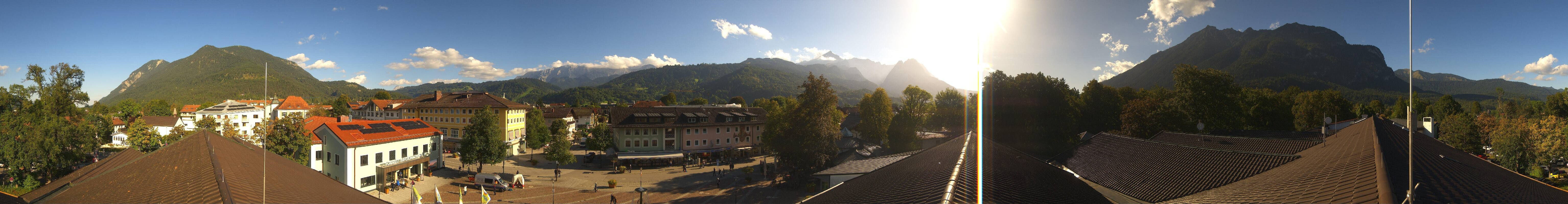 Archived image Webcam Upper Bavaria: Garmisch-Partenkirchen