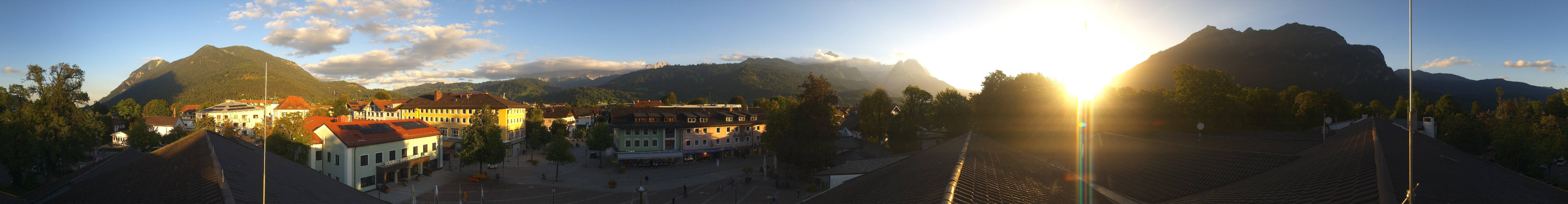 Archived image Webcam Upper Bavaria: Garmisch-Partenkirchen