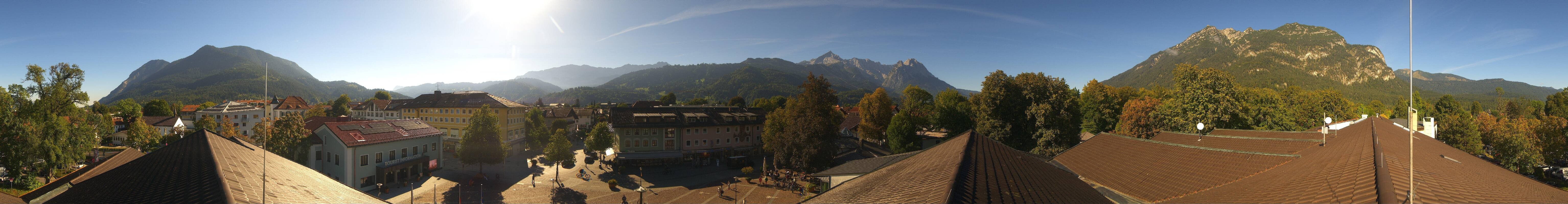 Archived image Webcam Upper Bavaria: Garmisch-Partenkirchen
