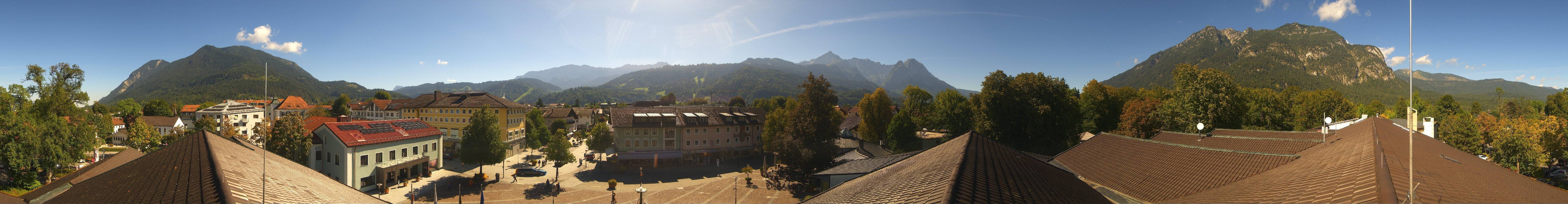 Archived image Webcam Upper Bavaria: Garmisch-Partenkirchen