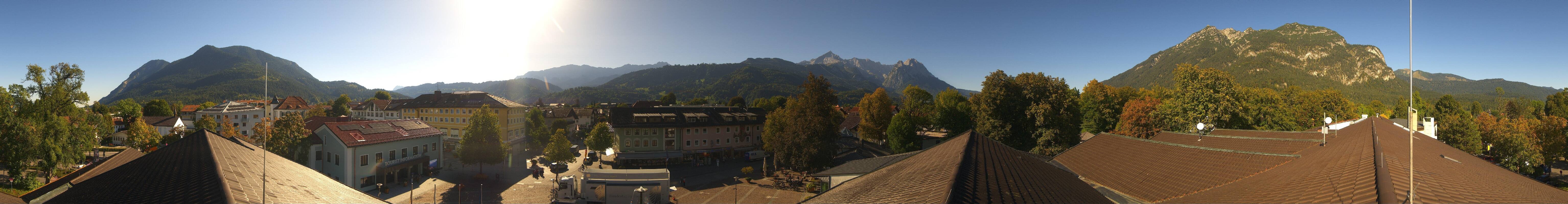 Archived image Webcam Upper Bavaria: Garmisch-Partenkirchen