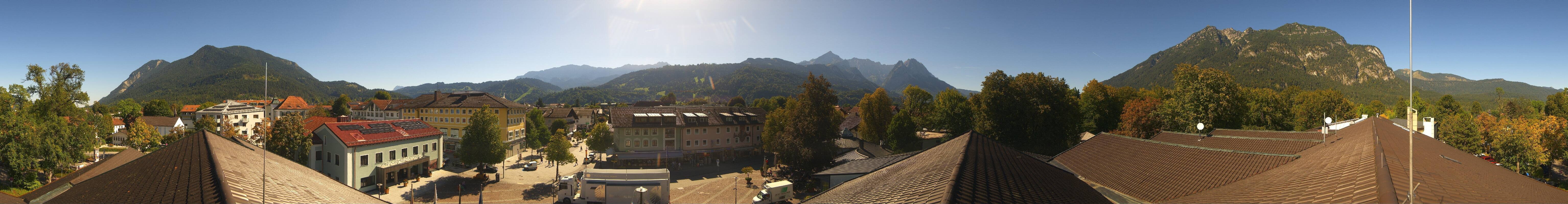 Archived image Webcam Upper Bavaria: Garmisch-Partenkirchen
