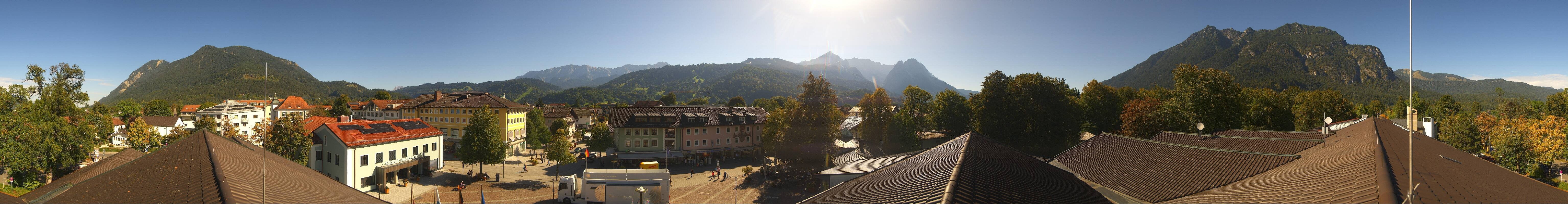 Archived image Webcam Upper Bavaria: Garmisch-Partenkirchen