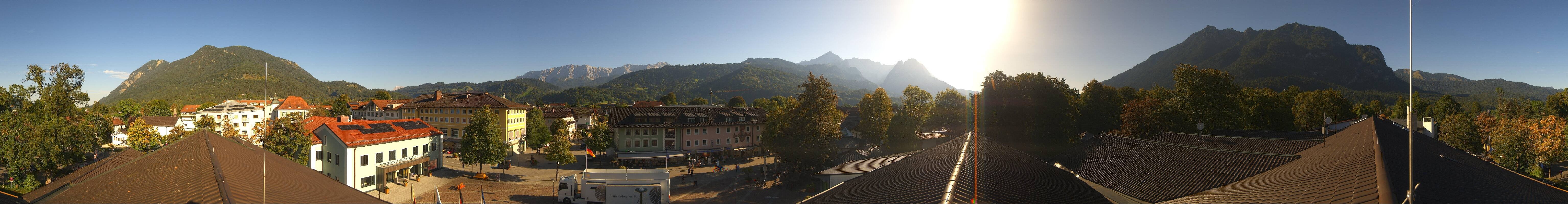 Archived image Webcam Upper Bavaria: Garmisch-Partenkirchen