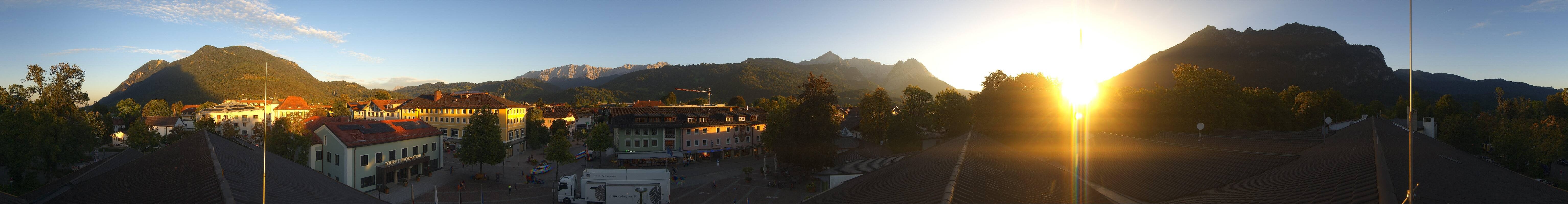 Archived image Webcam Upper Bavaria: Garmisch-Partenkirchen