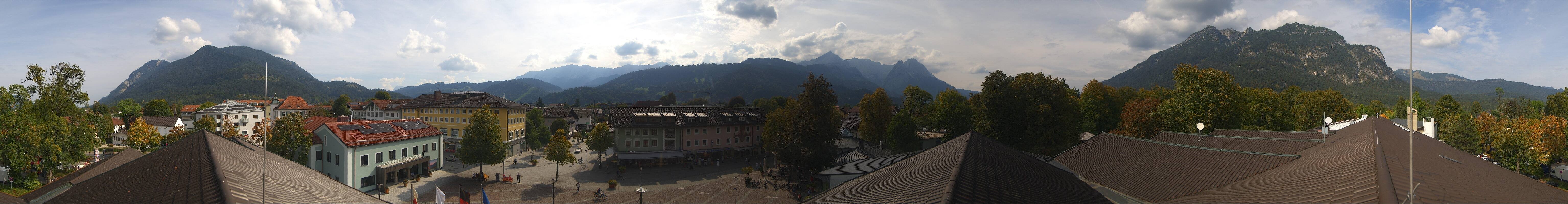 Archived image Webcam Upper Bavaria: Garmisch-Partenkirchen