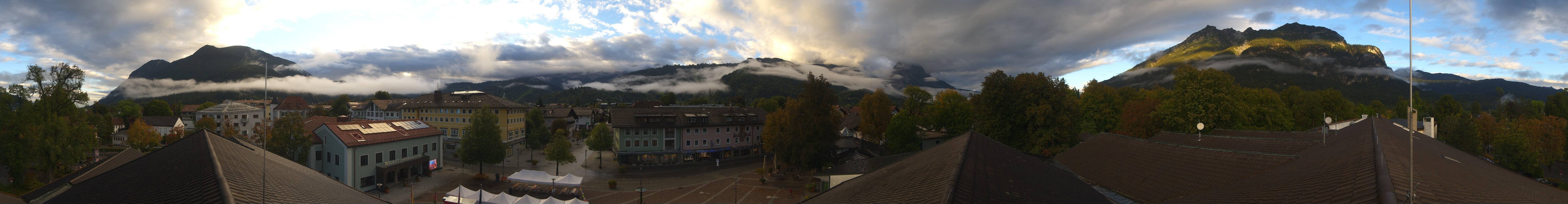 Archived image Webcam Upper Bavaria: Garmisch-Partenkirchen