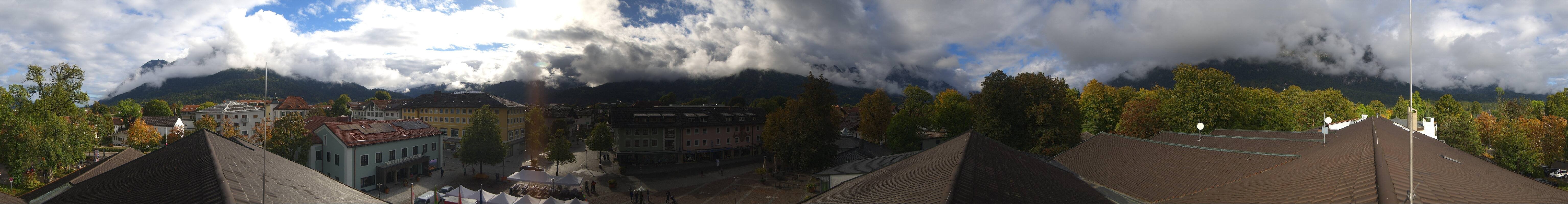 Archived image Webcam Upper Bavaria: Garmisch-Partenkirchen