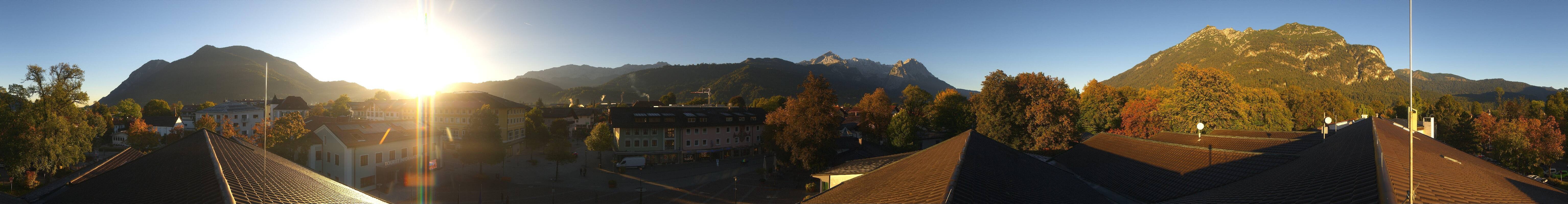 Archived image Webcam Upper Bavaria: Garmisch-Partenkirchen