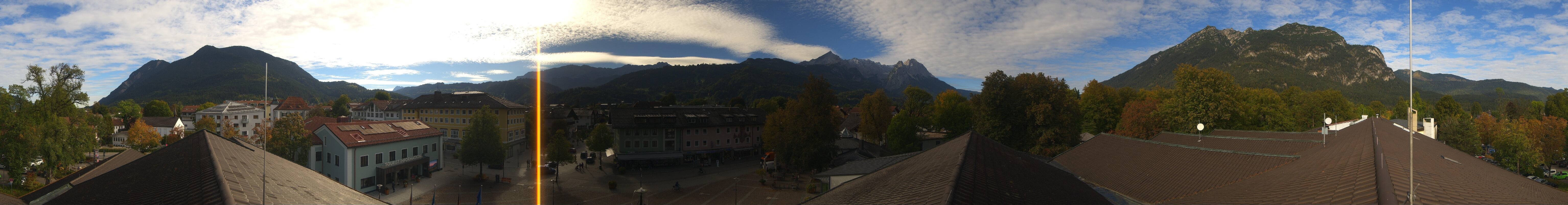 Archived image Webcam Upper Bavaria: Garmisch-Partenkirchen