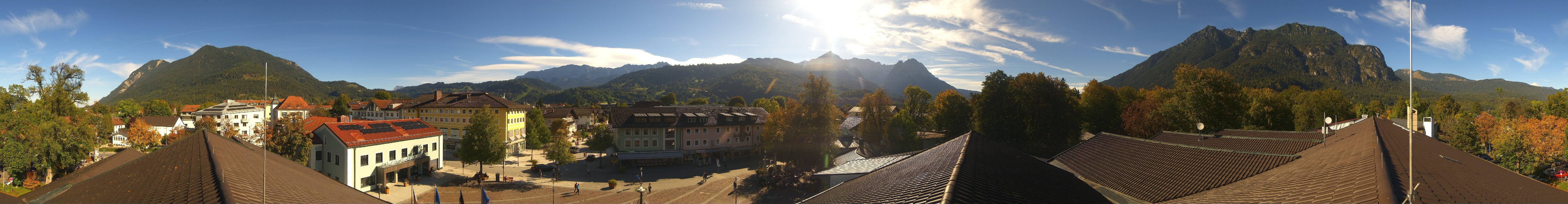 Archived image Webcam Upper Bavaria: Garmisch-Partenkirchen