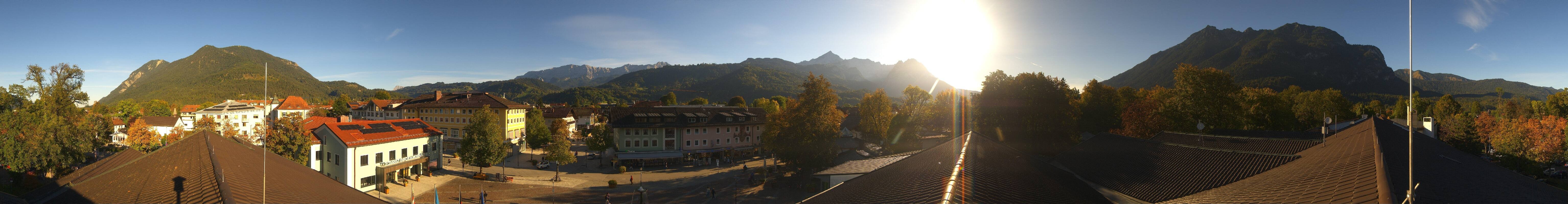 Archived image Webcam Upper Bavaria: Garmisch-Partenkirchen