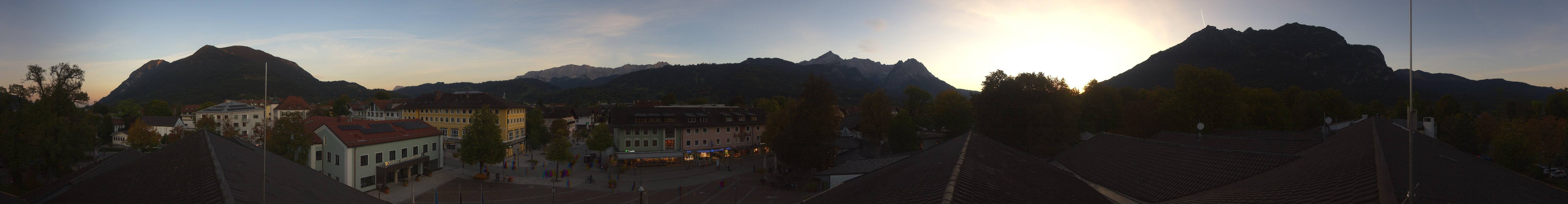 Archived image Webcam Upper Bavaria: Garmisch-Partenkirchen