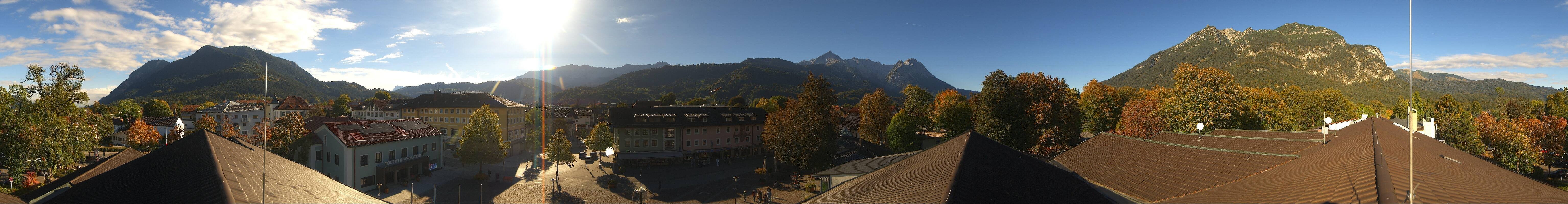 Archived image Webcam Upper Bavaria: Garmisch-Partenkirchen