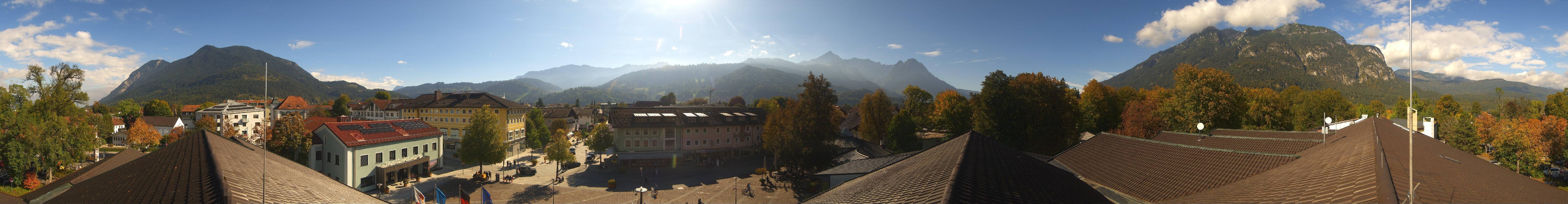 Archived image Webcam Upper Bavaria: Garmisch-Partenkirchen