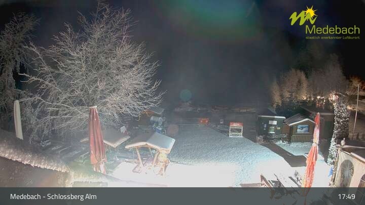 Archiv Foto Webcam Medebach: Schlossberg Alm