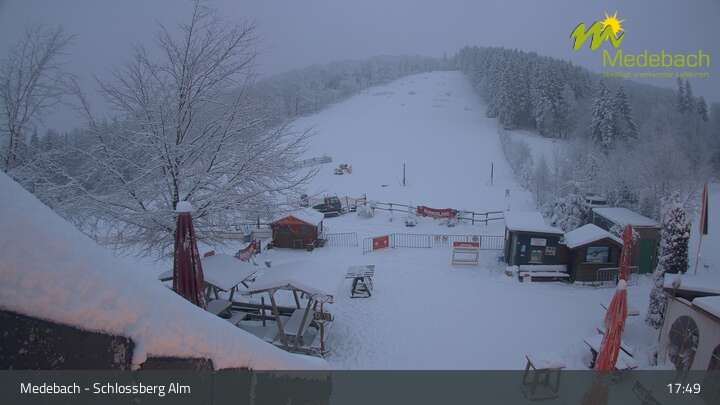 Archiv Foto Webcam Medebach: Schlossberg Alm