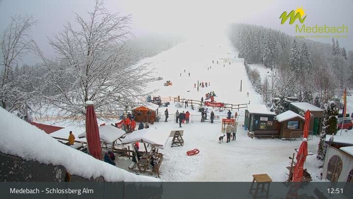 Archiv Foto Webcam Medebach: Schlossberg Alm