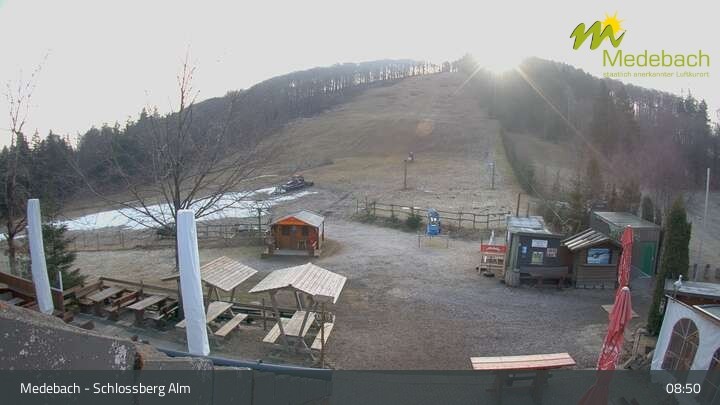 Archiv Foto Webcam Medebach: Schlossberg Alm