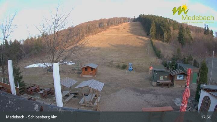 Archiv Foto Webcam Medebach: Schlossberg Alm