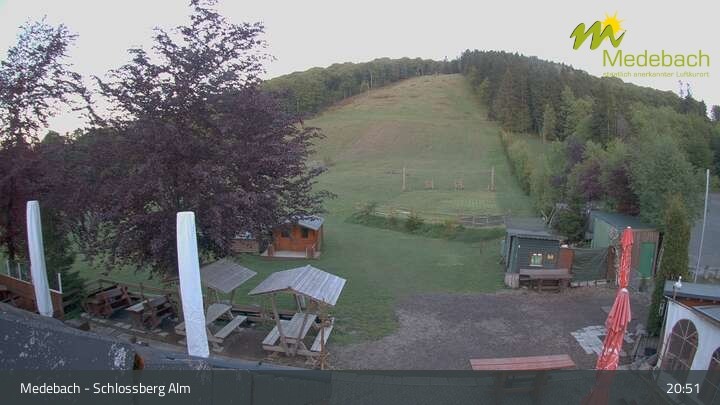 Archiv Foto Webcam Medebach: Schlossberg Alm