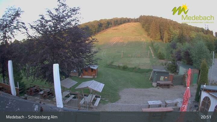 Archiv Foto Webcam Medebach: Schlossberg Alm