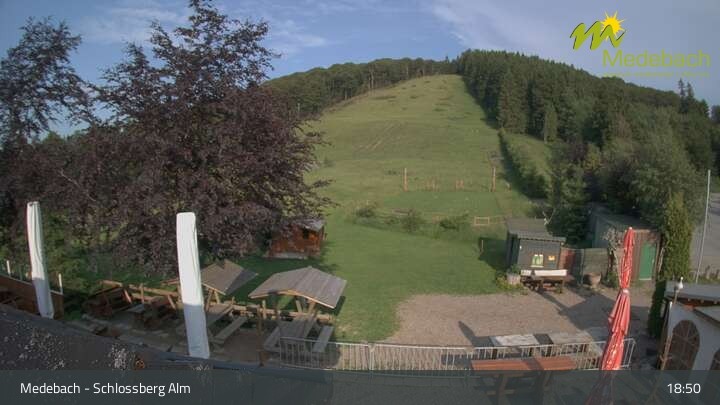 Archiv Foto Webcam Medebach: Schlossberg Alm