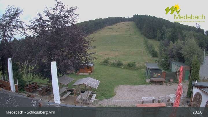 Archiv Foto Webcam Medebach: Schlossberg Alm